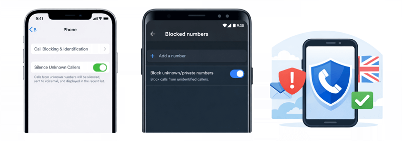 Bloquer les numéros inconnus sur iPhone et Android